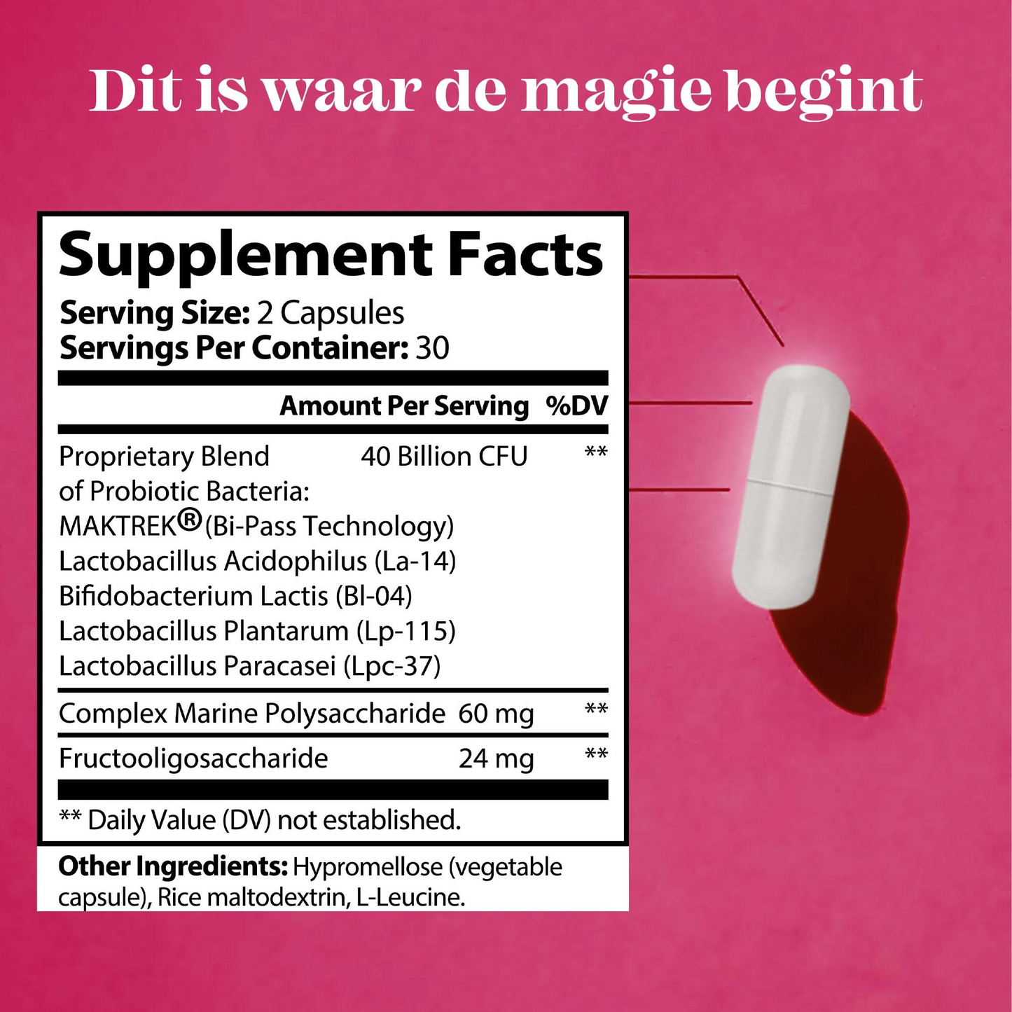 Vaginaal Wellness Supplement –  Balance