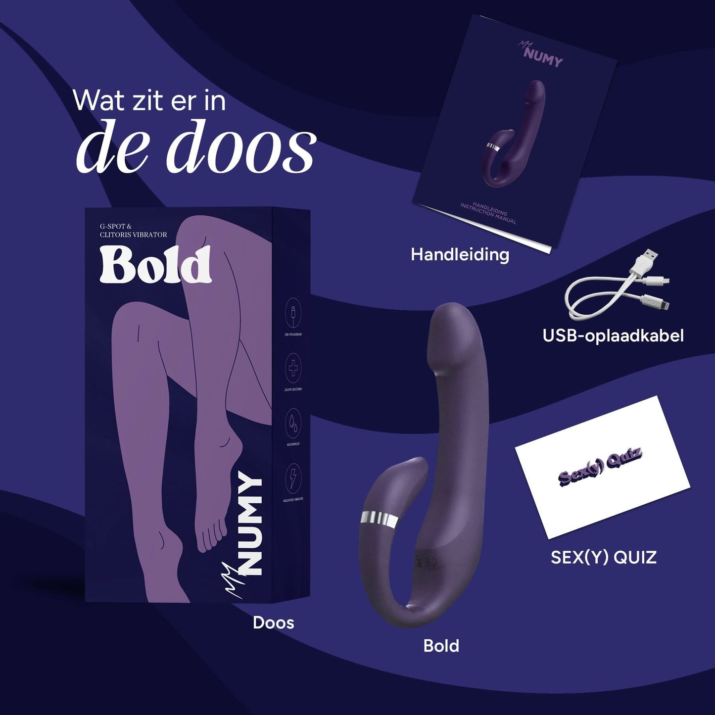 Libido Reset Vibrator - Bold - NUMY