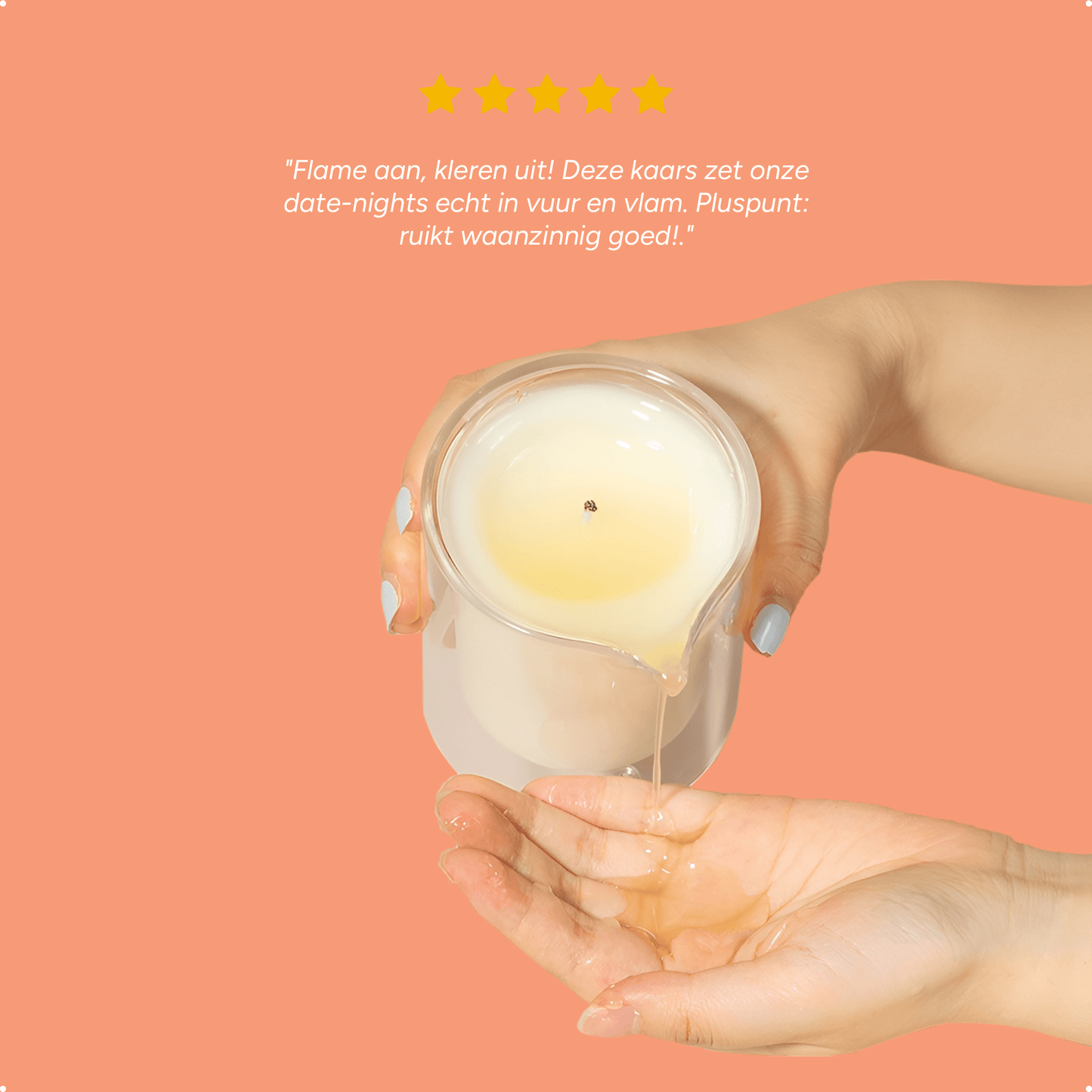 Massage Kaars – Flame - NUMY