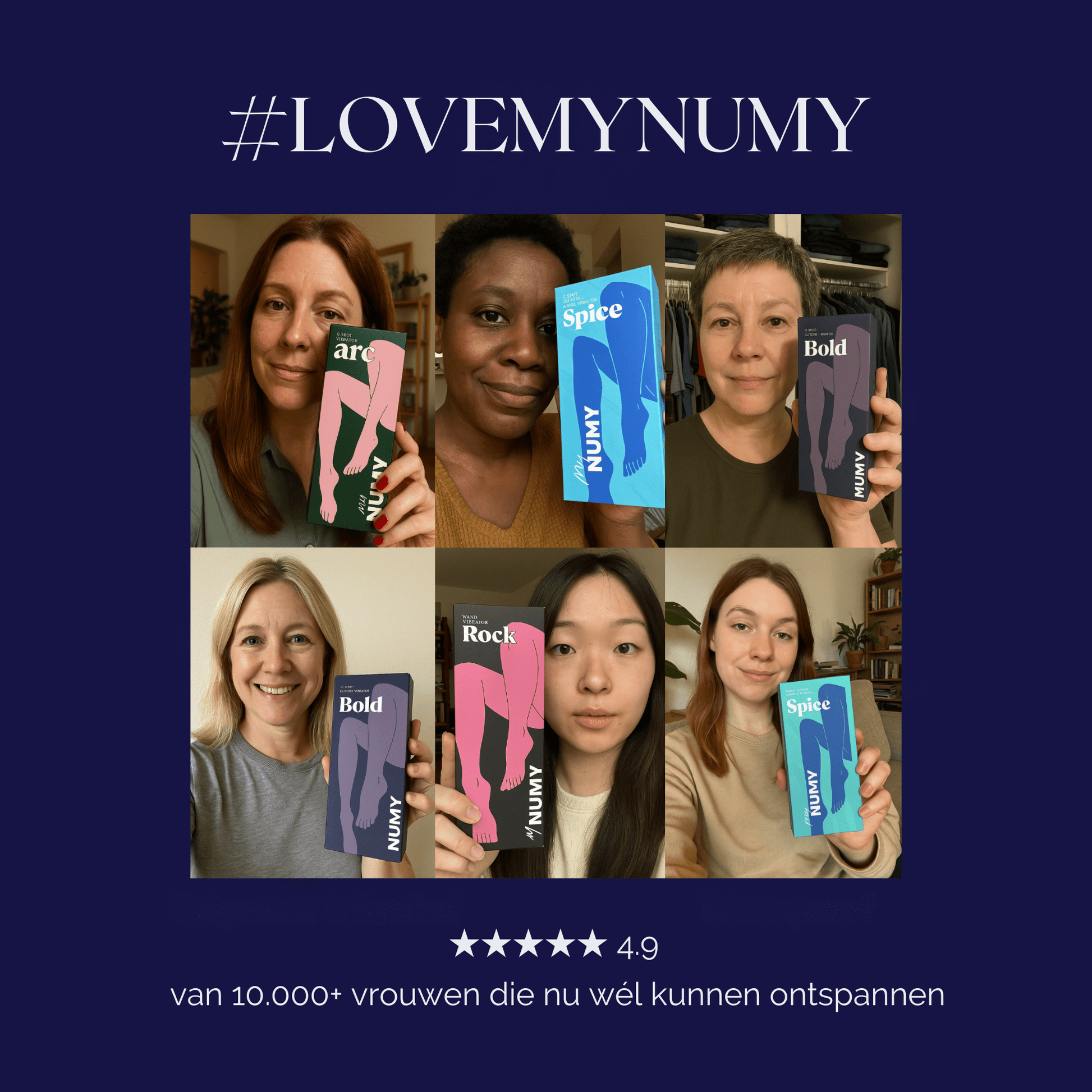 Stress Reset Vibrator - Bold - NUMY